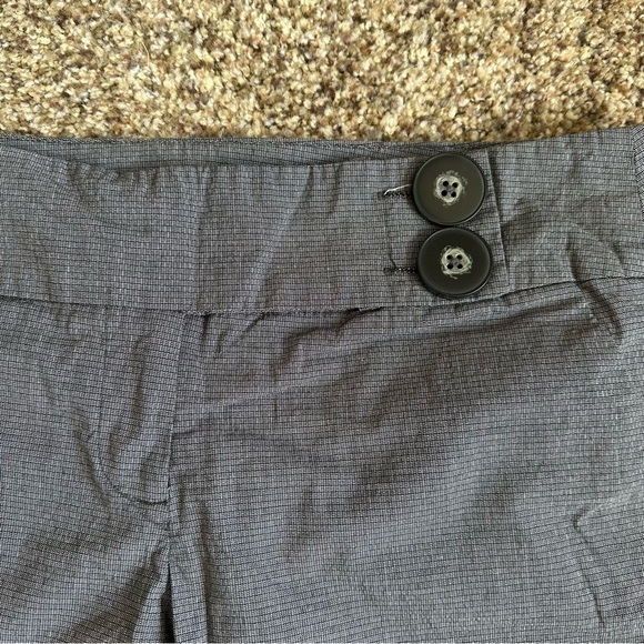 Takara Gray Cotton Wide-Leg Capri Trousers Size 7 - Picture 3 of 8